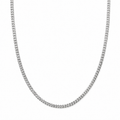 5mm SØLV HALSKÆDE