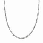 5mm SØLV HALSKÆDE